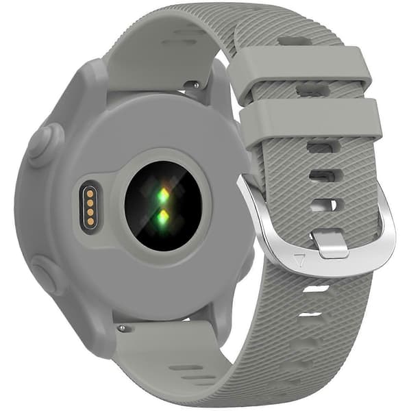 Garmin Forerunner 255/Forerunner 265 Ristikkäiskuvioinen silikoniranneke kellokotelolla Multicolor Style B