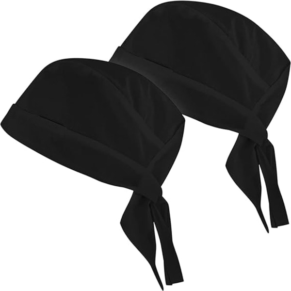 Musta - 2 kpl Cap Kokin hattu