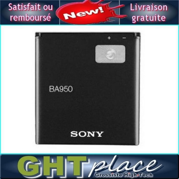 ORIGINAL SONY BA950 BATTERI TIL SONY XPERIA ZR