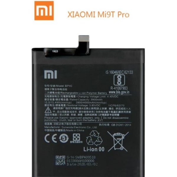 Batteri Xiaomi MI 9T Pro