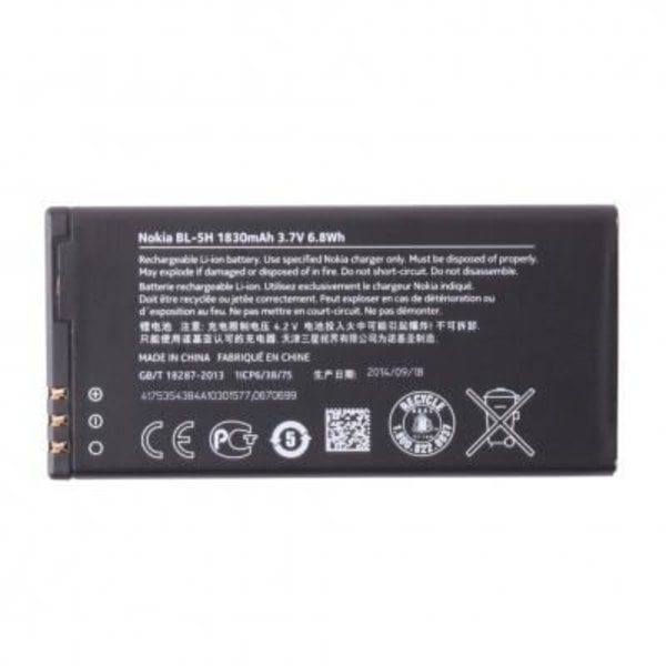 Batteri - Nokia - Lumia 630/635 - Lithium Ion - 1830 mAh - 3,7 V