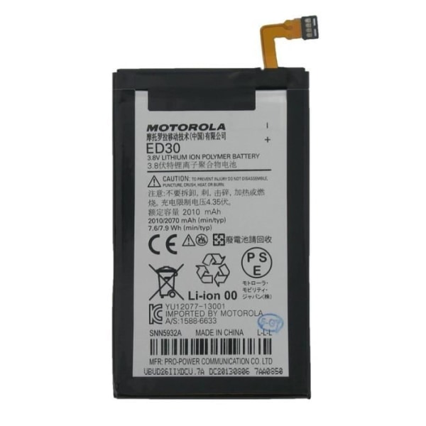 Originalt Motorola ED30 Moto G batteri