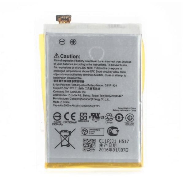 Original Asus batteri C11P1424 för Asus Zenfone 2