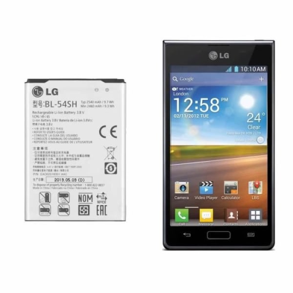 Originalt batteri BL-54SH til LG L90 / G3 S / Optimus F7 0,000000