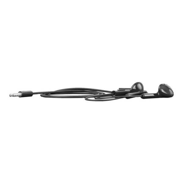 Microsoft Comfort Headset WH-308 Hörlurar med mikrofon öronspets 3,5 mm jack svart för Lumia 650, 650 Dual Sim; Nokia...