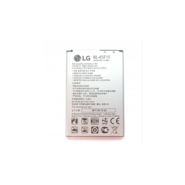 Original LG BL-45F1F batteri för LG K4 (2017) / M160 , K8 (2017) / M200, Bulk