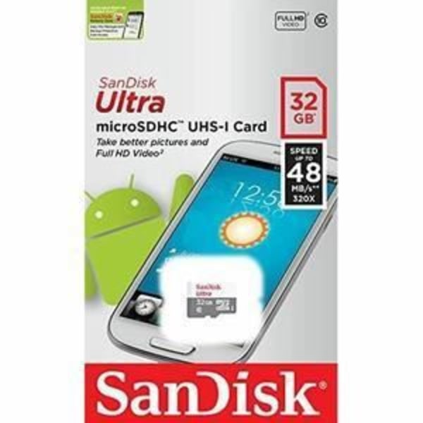 SanDisk Ultra MicroSD 32 GB - 48 MB/s