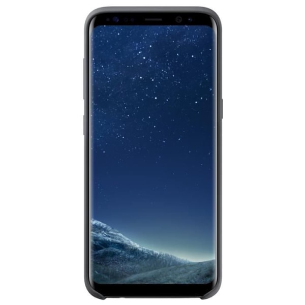 Samsung S8+ Silikonfodral Svart Svart