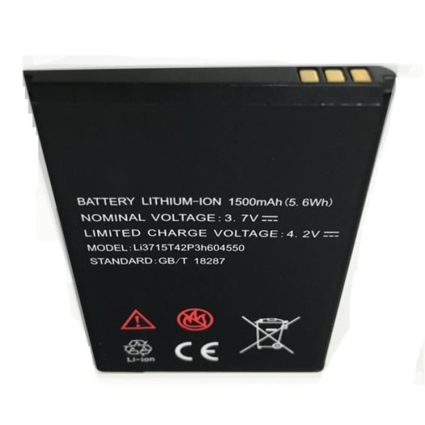 ZTE originalt batteri LI3715T42P3H604550 til BLADE A410 internt batteri genopladelig akkumulator Ny