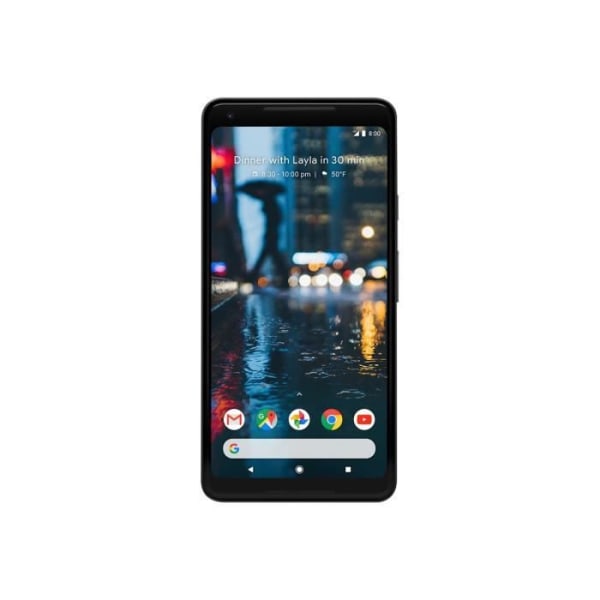 Google Pixel 2 XL Smartphone 4G LTE 64 GB CDMA - GSM 6" 2880 x 1440 pixels (538 ppi) P-OLED RAM 4 GB 12,2 MP (8…