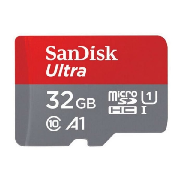 Micro SD-minneskort Sandisk Ultra 32GB Micro SDHC UHS-I Klass 10 TF-kort för smartphones Kamera Bil DVR-kamera