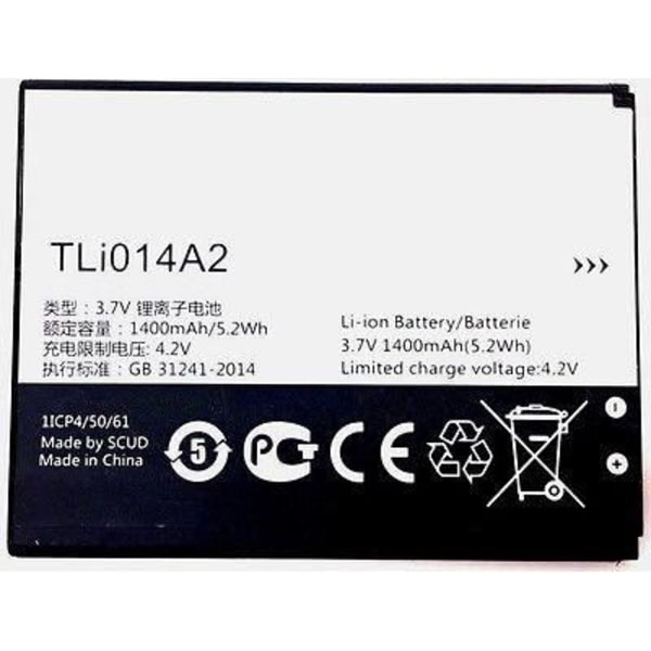 Originalt Alcatel TLi014A2 batteri til Vodafone Smart First 6 V695 VF, Bulk