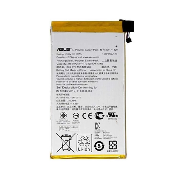 Originalbatteri C11P1429 för ZenPad C 7.0 / Z170MG, Bulk
