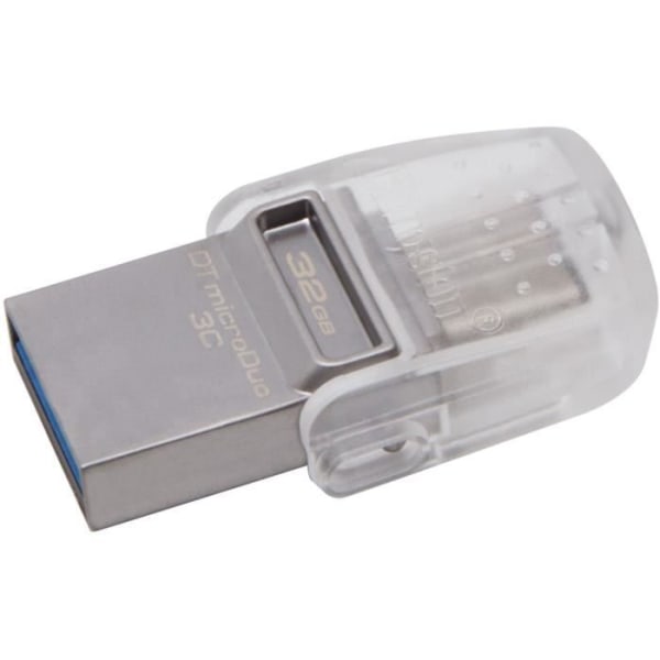 KINGSTON DataTraveler microDuo 3C 32GB USB 3.0/3.1 och Type-C USB-minne