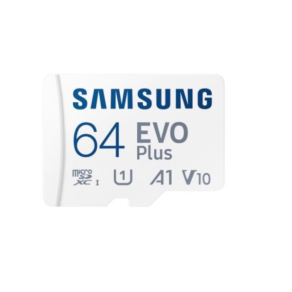 SAMSUNG 64GB MicroSD EVO PLUS minneskort