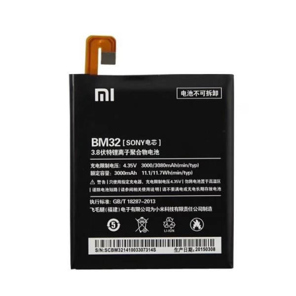 Batterikompatibel XiaoMi BM32、XiaoMi 4 batteribyte