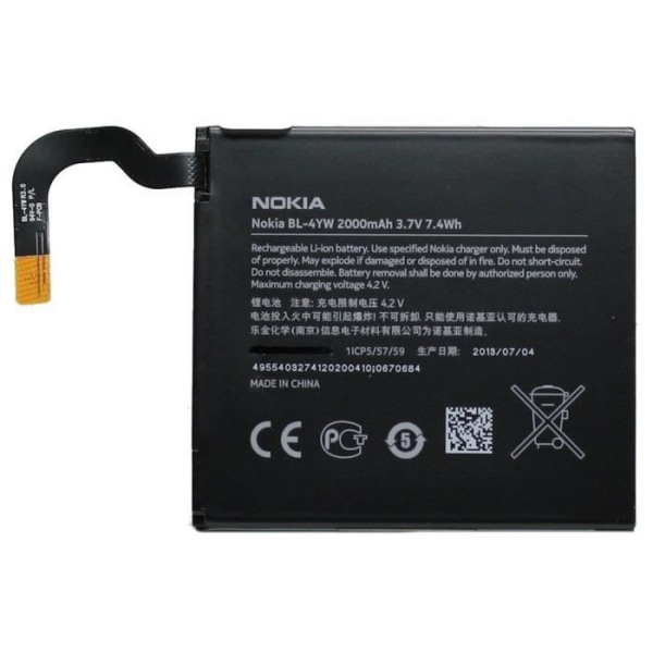 . Originalt Nokia / Microsoft BL-4YW batteri til Lumia 925 (2000mAh).