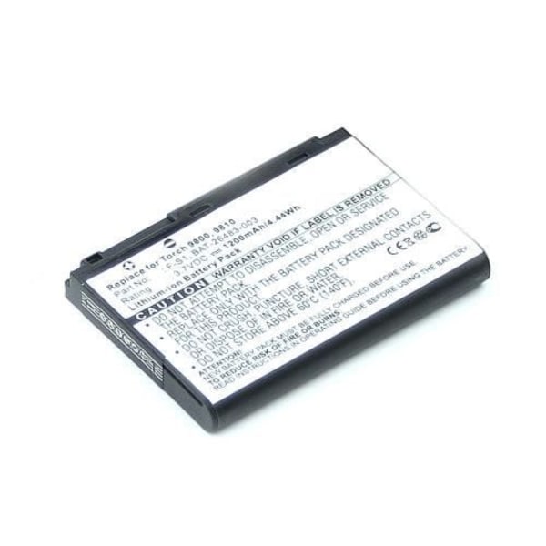 Batteri för BlackBerry Torch 9800, Torch 9810 |11,90€|1200mAh|Lithium-Ionen|3.6V - 3.7V|Svart|31g| subtel®