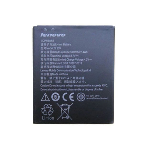 Original Lenovo BL239 batteri för Lenovo A3500, A399, A330, bulk