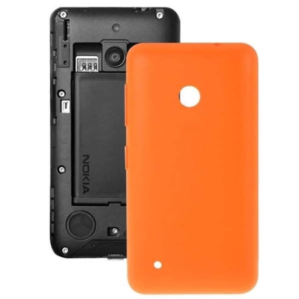 Bakstycke Nokia Solid Color Plast Batteriskal Lumia 530 Rock M-1018 RM-1020 Orange