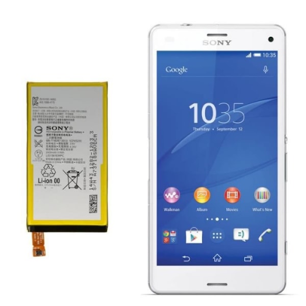 Originalt batteri LIS1561ERPC til Sony Xperia Z3 Compact D5833 - D5803