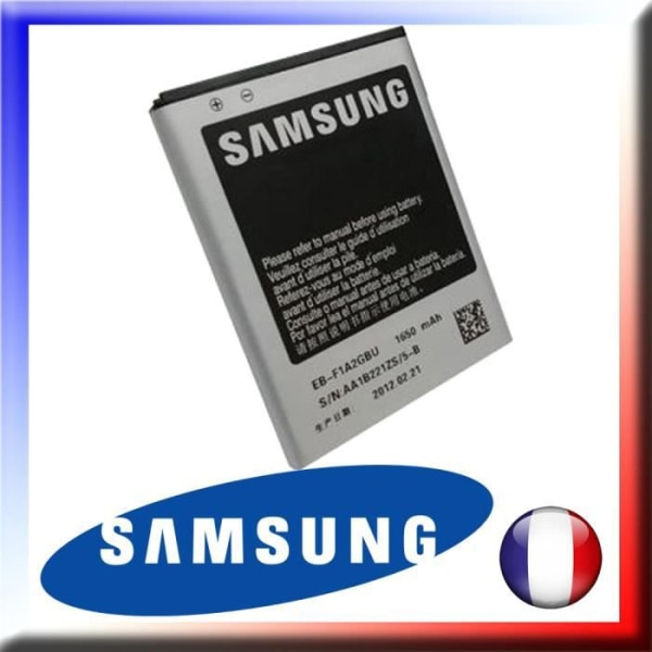 Originalbatteri EB-F1A2GBU för SAMSUNG GT-I9100 Galaxy S2 - 3,7v / Li-ion / 1650 mAh