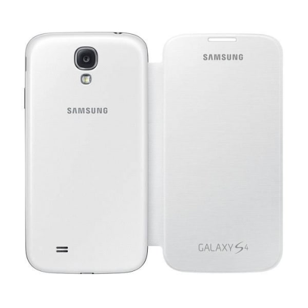 originalt hvidt flipcover samsung galaxy s4 (ef-fi950bwegww)