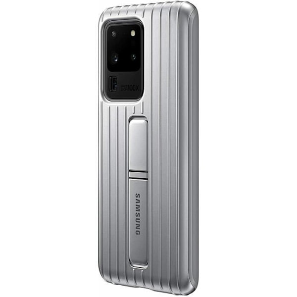 Samsung Galaxy S20 Ultra Protective Silver Standing Cover Case EF-RG988CSEG Sølv