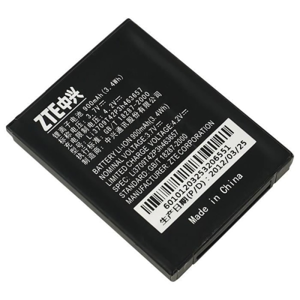 Original ZTE F290- N281- Z221 litiumjonbatteri Li3709T42P3h463657 [100 % original]