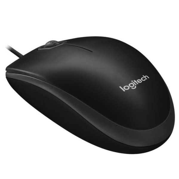 Logitech optisk mus - B100 Sort