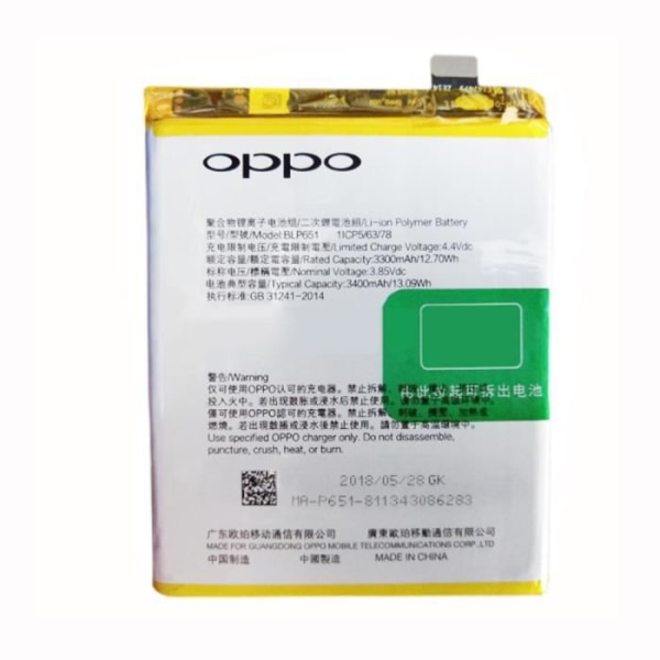 originalt oppo BLP651 batteri til Oppo R15 Pro Oppo R15 Dream Mirror