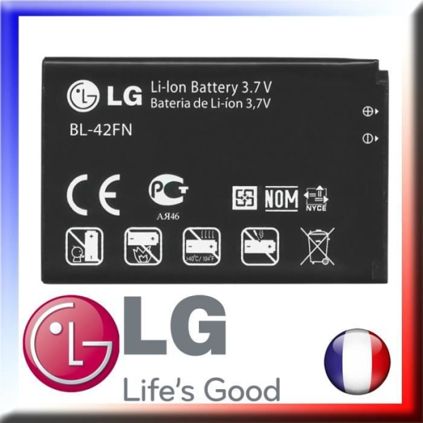 ORIGINAL Batteri BL-42FN för LG C550 Optimus Cat