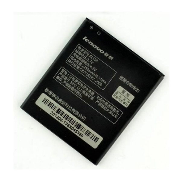 Originalbatteri Lenovo BL198 A850 A830 K860 S880 S880I S890 A860E A678T Äkta batteri