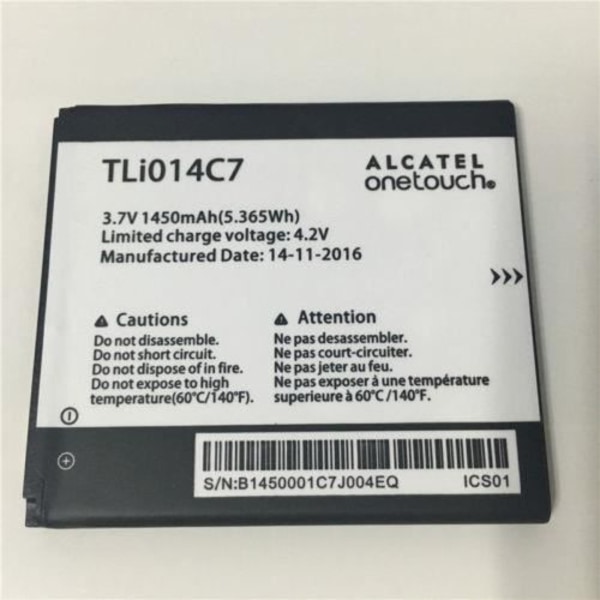 Original Alcatel TLi014C7 batteri för Alcatel ONE Touch OT-4024D / OT-4024X