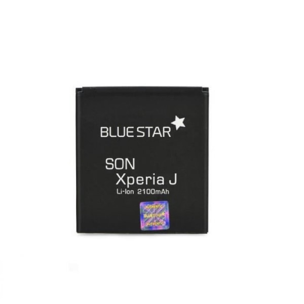 BlueStar Mobilbatteri Sony Xperia J ST26I Xperia TX LT29I Xperia M L E1 Li-Ion 2100 mAh analog BA900