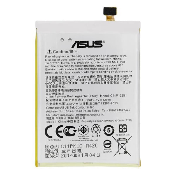 Original Asus C11P1325 batteri för Asus Zenfone 6