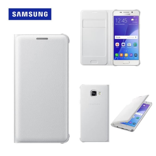 SAMSUNG Flip Case EF-WA510PW til Samsung Galaxy A5 - Hvid