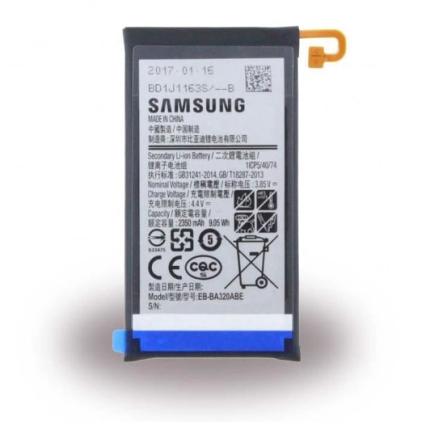3000 mAh ersättningsbatteri Samsung Galaxy A5 2017 A520F EB BA520ABE