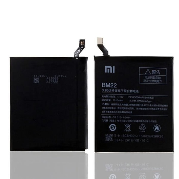 Xiaomi originalbatteri Mi5 M5 2910mAh Prime BM 22 BM-22