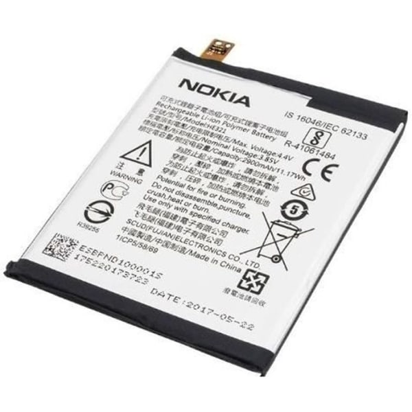 Original batteri Nokia 5 Dual SIM (HE321/HE336) 2900mAh