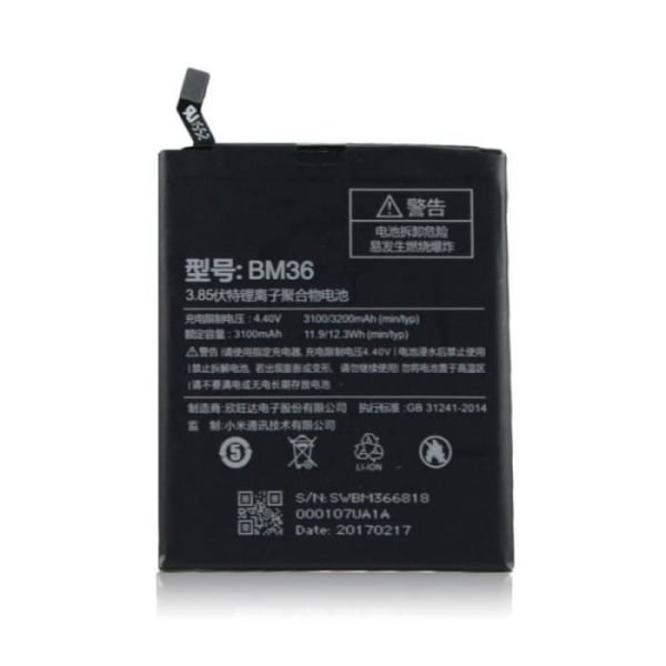 Originalbatteri Xiaomi BM36 för Mi 5s