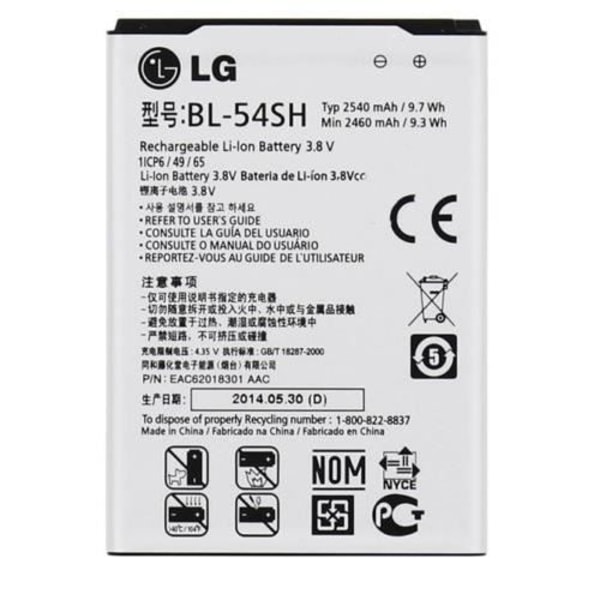 Original batteri LG Akku BL-54SH Optimus LTE 3 F260 F7 P698 L90 Dual Accu Batteri