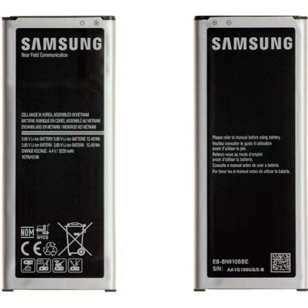 Original Samsung EB-BN910BBE batteri för Galaxy N