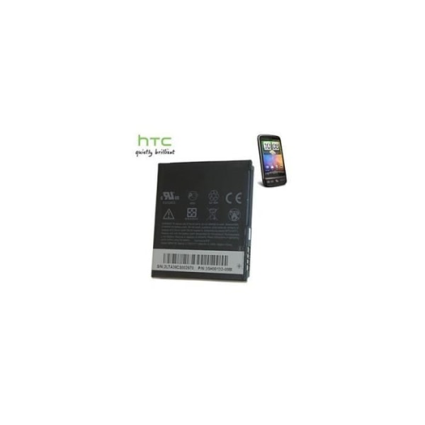HTC - ORIGINAL HTC BA S410 BATTERI FÖR HTC Desire - 1400 mAh Li-ion, 3,7 ORIGINAL BATTERYNOT BLISTERBATTERI