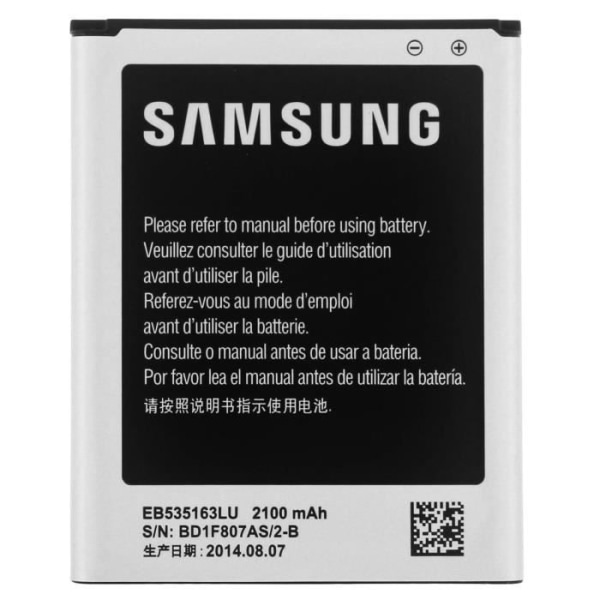 Original Samsung batteri för Samsung Galaxy Grand I9080 - 2100mAh EB535163LU