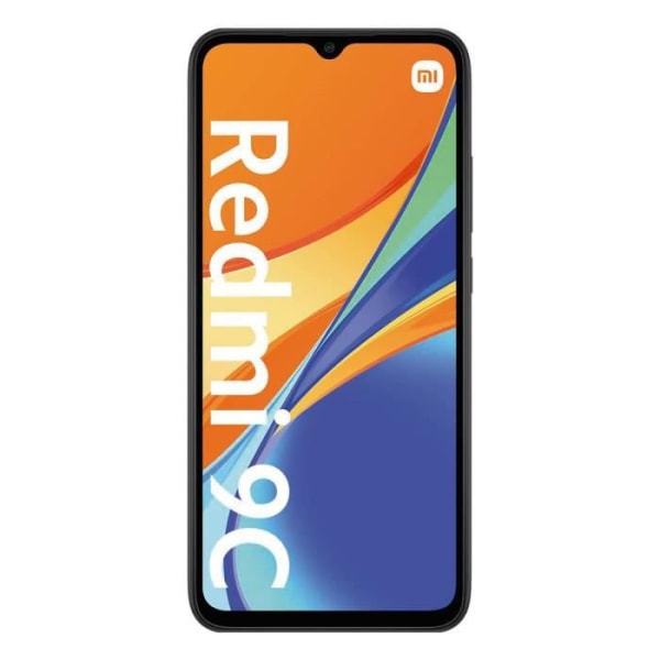 Xiaomi Redmi 9C 4GB/128GB Grå (Midnight Grey) Dual SIM uden NFC midnattsgrå