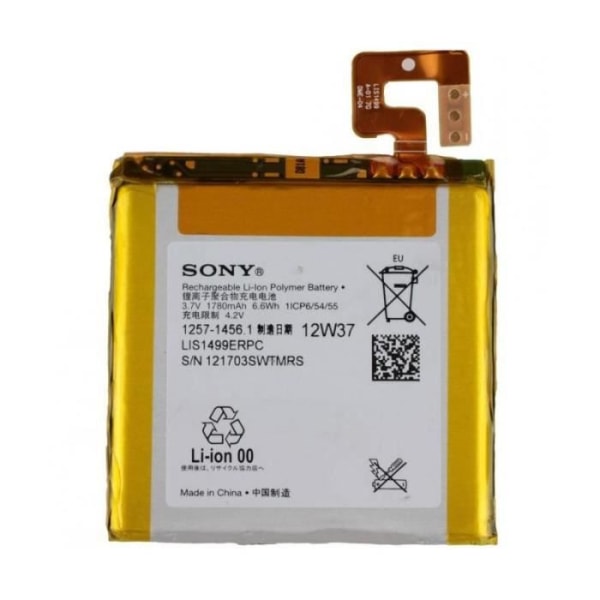 Originalt Sony LIS1499ERPC 1257-1456 batteri til Xperia T LT30