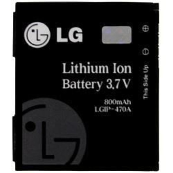 Original LG batteri LGIP-470A LGIP470A (800mAh) För LG KE970 KU970 U970 KF600 KF750 KG70 KG70C