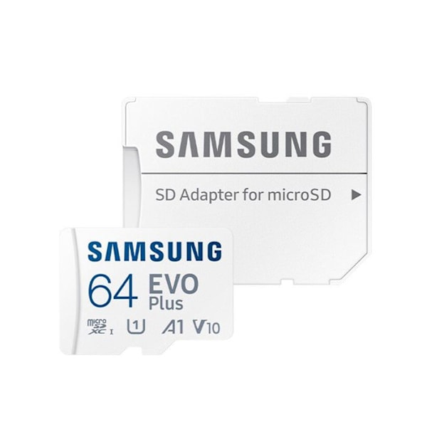 SAMSUNG 64GB MicroSD EVO PLUS hukommelseskort