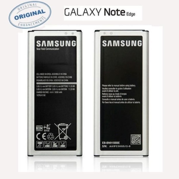 Original batteri Samsung Galaxy Note Edge SM-N915S SM-N915V EB-BN915BBC EB-BN915BBE EB-BN915BBK Äkta batteri